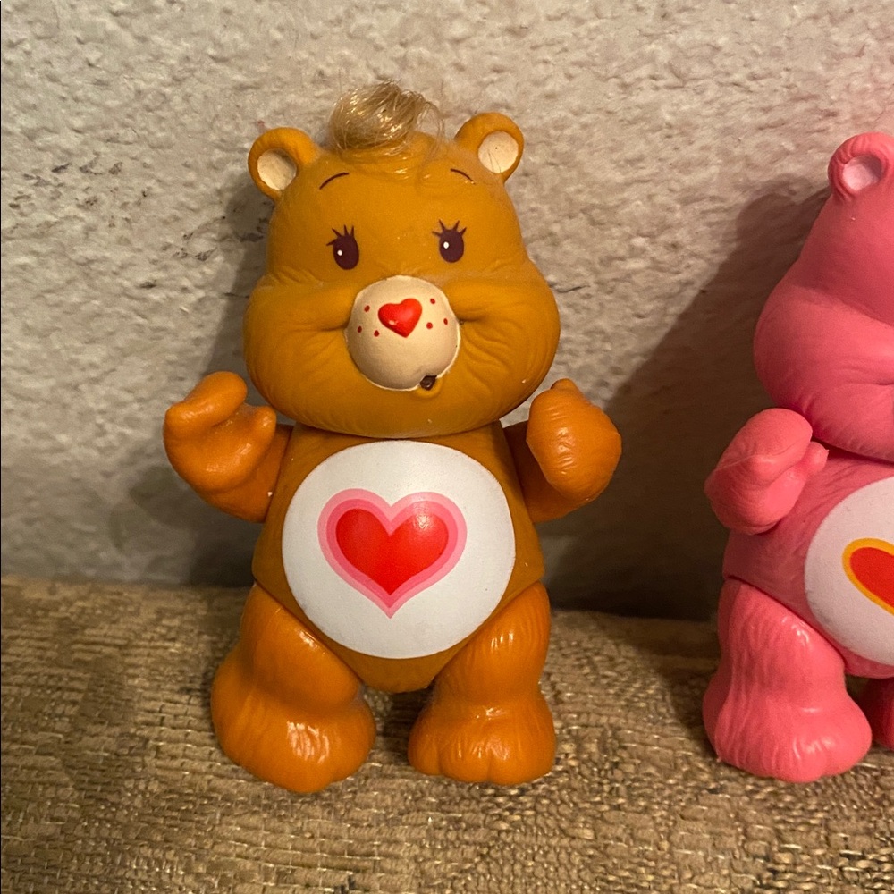 Vintage Lot of 4 Posable Care Bear Figures - Picture 2 of 9
